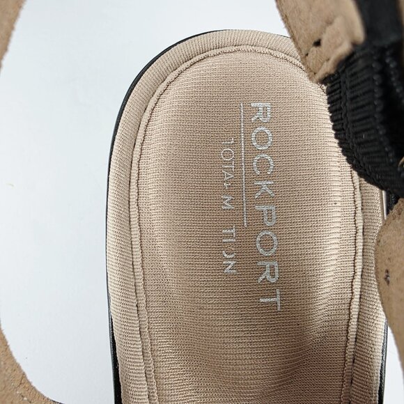 ROCKPORT Leather Women Slingback Flats Size 9 - Picture 9 of 14